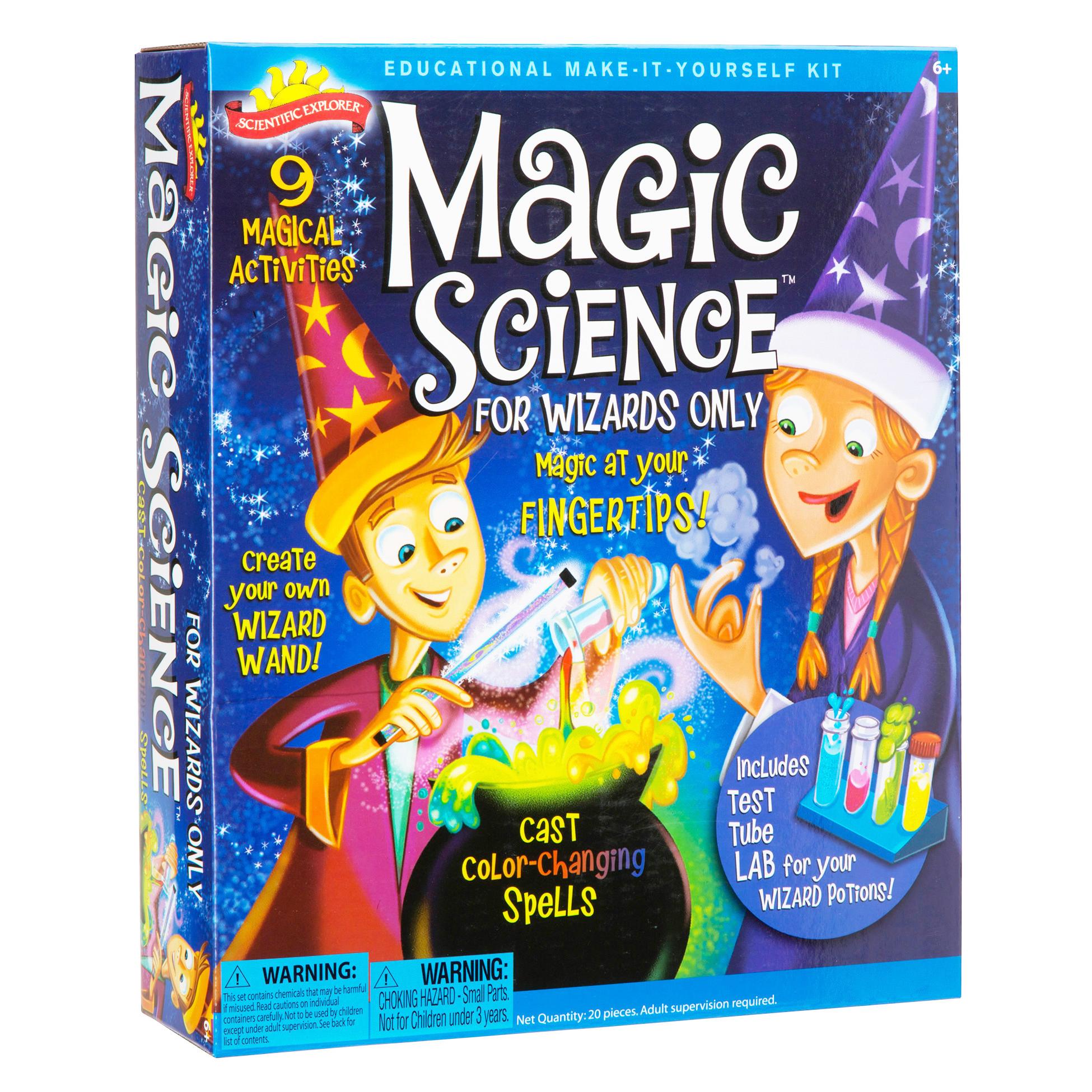 Scientific Explorer Magic Science Kit for Wizards Only Little Scholars NYC